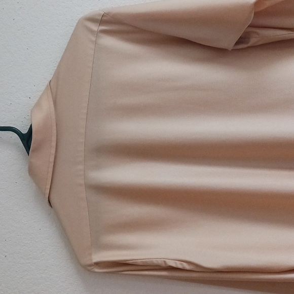 Vintage 70s Van Heusen nylon button down retro shirt - Picture 9 of 11